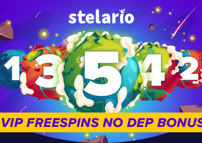 Stelario Bonus Code 25 No Deposit FS September 15/09/2023