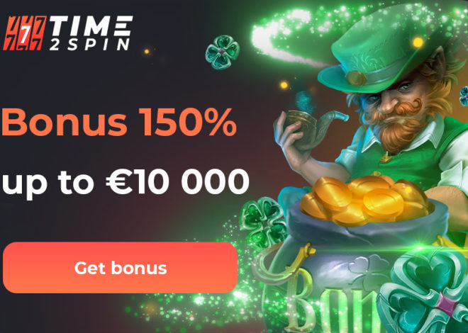 Time2Spin Bonus Code 150% September 2023 10/09/2023